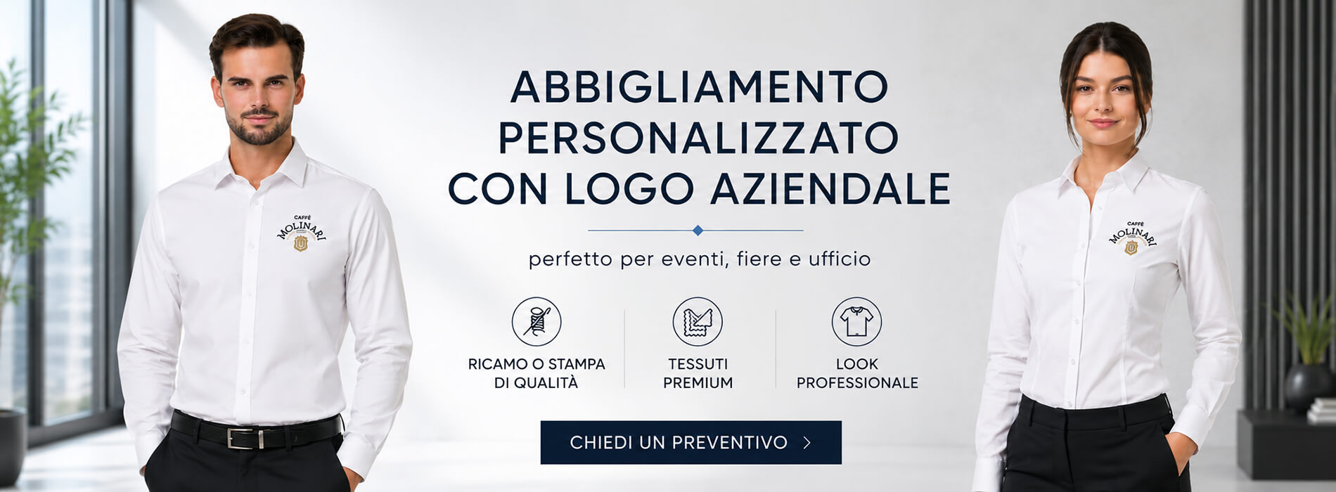 abbigliamento personalizzato con logo aziendale