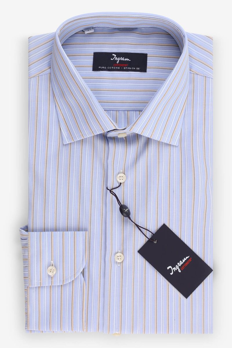 Kobilee Abiti da Cerimonia Uomo Regular Manica Lunga Camicia Elegante