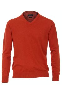 Maglia Uomo Casamoda Collo v Classic Tinta unita 100% caldo cotone