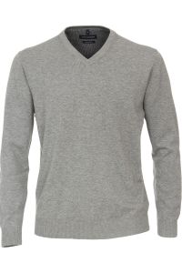 Maglia Uomo Casamoda Collo v Classic Tinta unita 100% caldo cotone