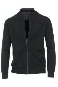 Maglia Uomo Casamoda Cerniera Classic Tinta unita 100% caldo cotone