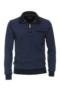 Maglia Uomo Casamoda Cerniera Classic Fantasia 100% caldo cotone