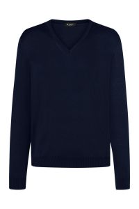 Maglia Uomo Maerz Collo v Classic 100% lana
