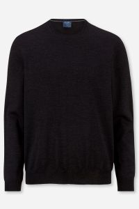 Maglia Uomo Olymp Girocollo Classic Tinta unita 100% lana