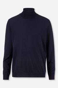 Maglia Uomo Olymp Collo alto Classic Tinta unita 100% lana