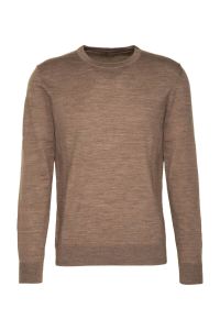 Maglia Uomo Seidensticker Girocollo Classic Tinta unita 100% lana