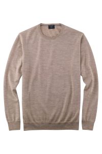 Maglia Uomo Olymp Girocollo Slim Tinta unita 100% lana