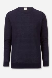 Maglia Uomo Olymp Girocollo Regular Tinta unita 85% lana vergine 15% seta