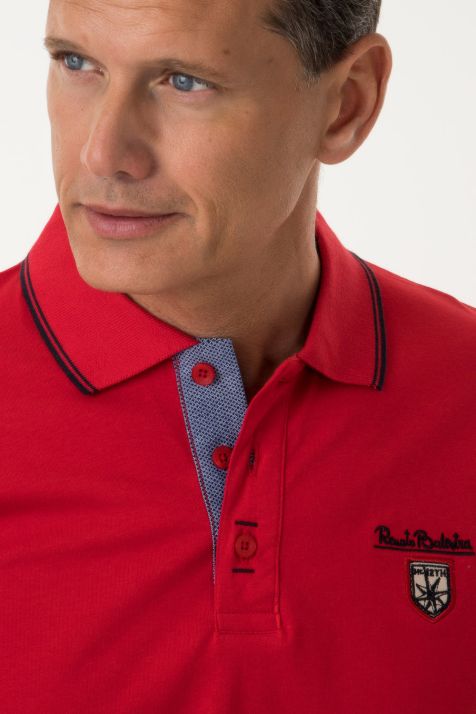 Polo Uomo Balestra Classic Tinta unita 100% cotone Manica corta