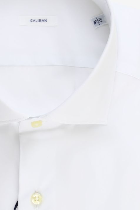 Camicia Uomo Caliban Regular Tinta unita 70% cotone 27% pa 3% ea collo Francese Manica lunga