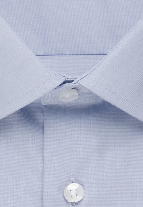Camicia Uomo Seidensticker Regular No Stiro Tinta unita collo Italiano Manica corta