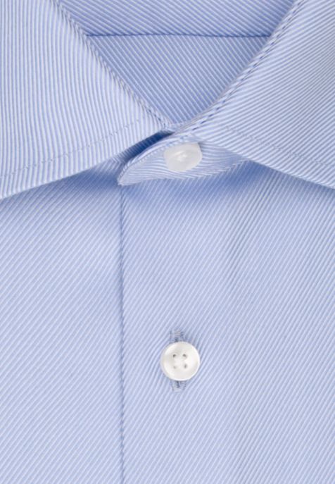 Camicia Uomo Seidensticker Regular Tinta unita collo Italiano Manica lunga