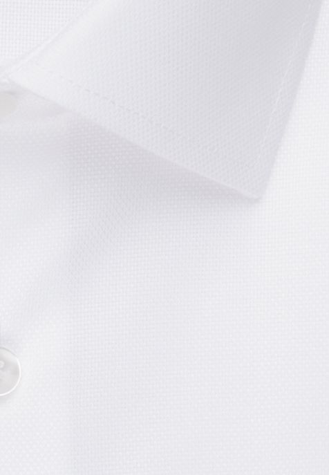 Camicia Uomo Seidensticker Classic No Stiro Tinta unita 100% cotone collo Italiano Manica lunga
