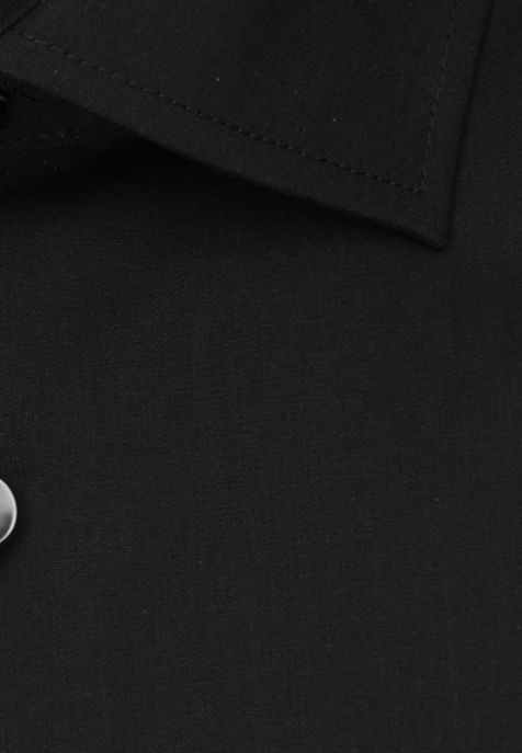 Camicia Uomo Seidensticker Classic No Stiro Tinta unita 100% cotone collo Italiano Manica lunga