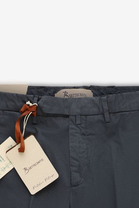 Pantalone Uomo B-Settecento Chino Slim Tinta unita 96% cotone 4% elastan