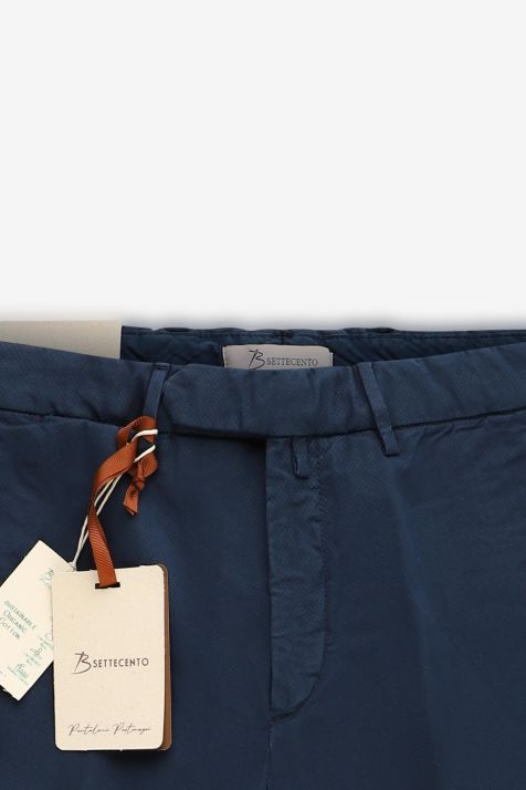 Pantalone Uomo B-Settecento Chino Slim Tinta unita 96% cotone 4% elastan
