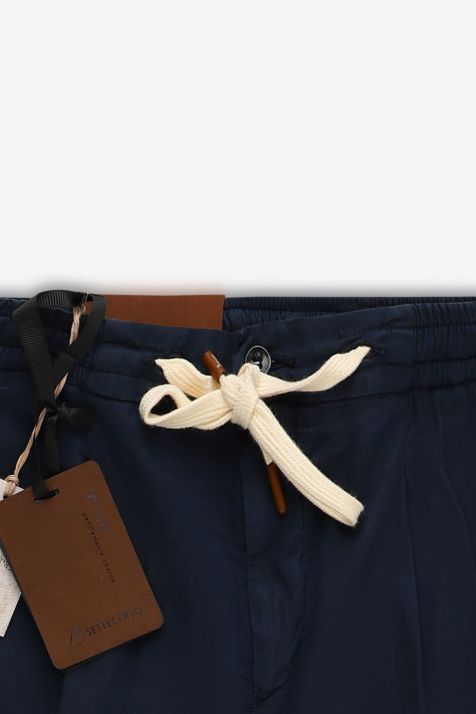 Pantalone Uomo B-Settecento Chino Slim Tinta unita 47% cotone 52% lino 1% ea