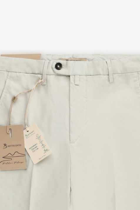 Pantalone Uomo B-Settecento Chino Slim Tinta unita 97% cotone 3% elastan