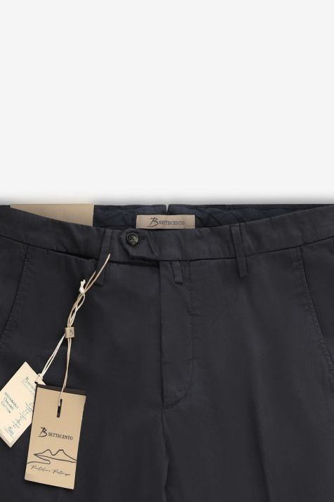 Pantalone Uomo B-Settecento Chino Slim Micro disegno 97% cotone 3% elastan
