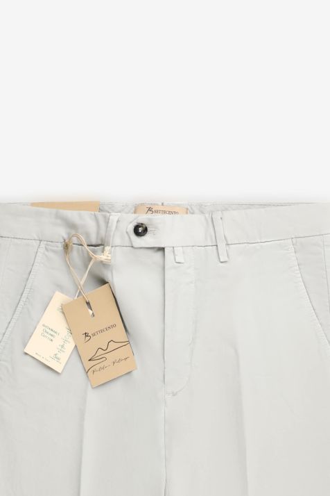 Pantalone Uomo B-Settecento Chino Slim Tinta unita 97% cotone 3% elastan