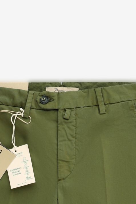 Pantalone Uomo B-Settecento Chino Slim Tinta unita 97% cotone 3% elastan