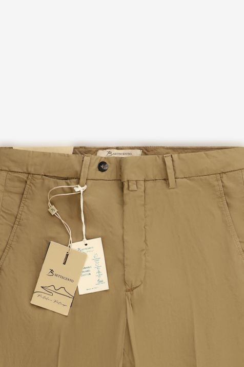 Pantalone Uomo B-Settecento Chino Slim Tinta unita 97% cotone 3% elastan