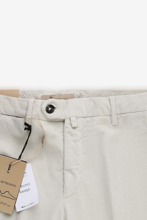 Pantalone Uomo B-Settecento Chino Slim Tinta unita 98% cotone 2% ea