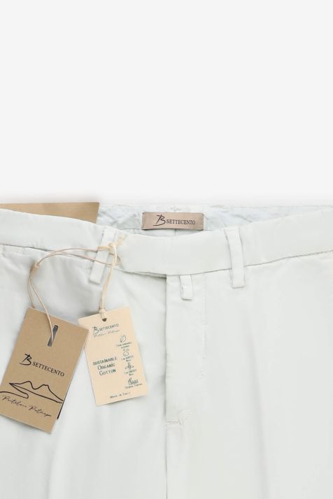 Pantalone Uomo B-Settecento Chino Slim Tinta unita 98% cotone 2% ea