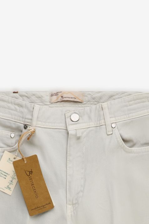 Pantalone Uomo B-Settecento Chino Regular Tinta unita 98% cotone 2% ea