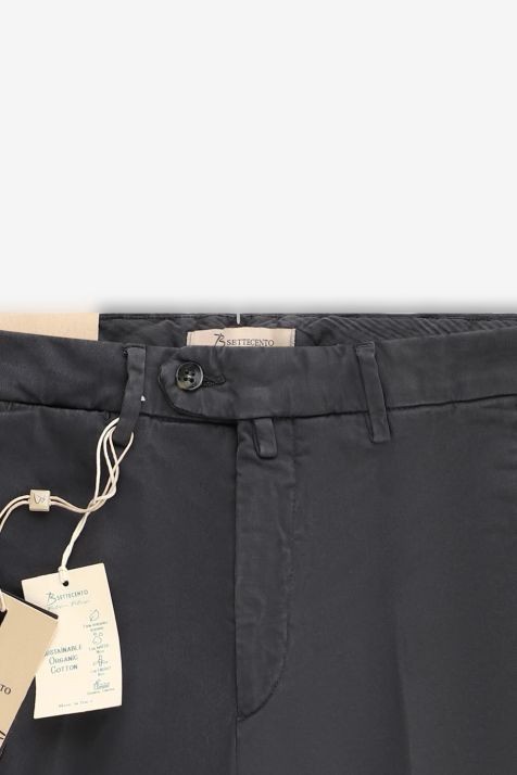 Pantalone Uomo B-Settecento Chino Slim Tinta unita 98% cotone 2% ea