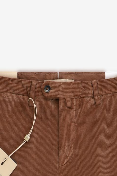 Pantalone Uomo B-Settecento Chino Slim Tinta unita 98% cotone 2% elastan