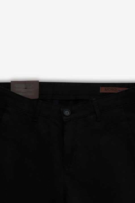 Pantalone Uomo Moro Chino Slim Tinta unita 66%poliestere 34% lino