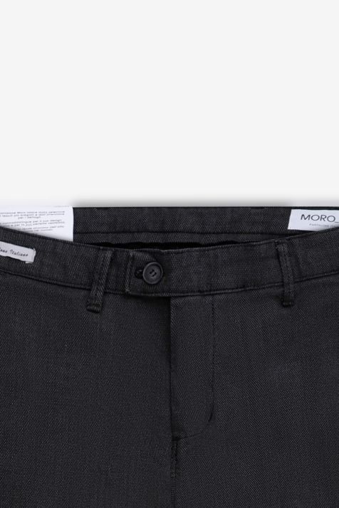 Pantalone Uomo Moro Chino Slim Tinta unita 98% cotone 2% ea