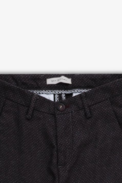 Pantalone Uomo Yan Simmon Classici Slim Micro disegno 60% lana 35% pl 5% pa