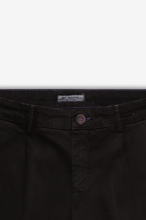 Pantalone Uomo Yan Simmon Classici Slim Tinta unita 60% lana 35%pl 5%pa