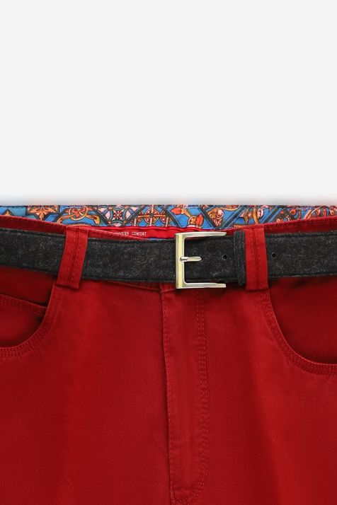 Pantalone Uomo Meyer 5 tasche Regular Tinta unita 97% cotone 3% elastan