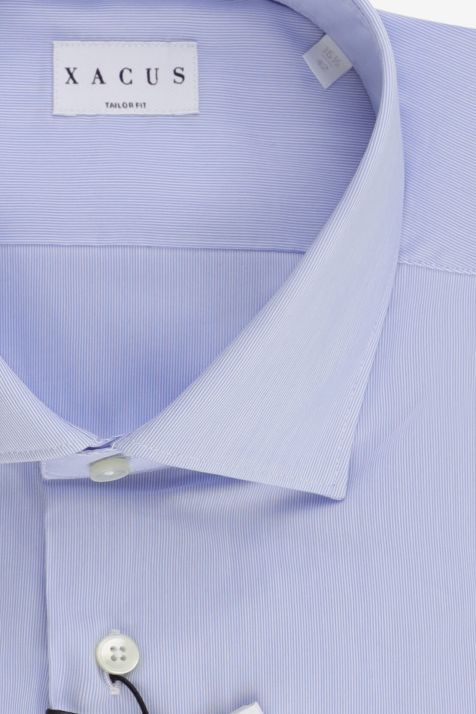 Camicia Uomo Xacus Regular Tinta unita . collo Francese Manica lunga