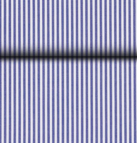 Camicia Su Misura Thomas Mason 1796 righe colore  100% cotone twill ritorto