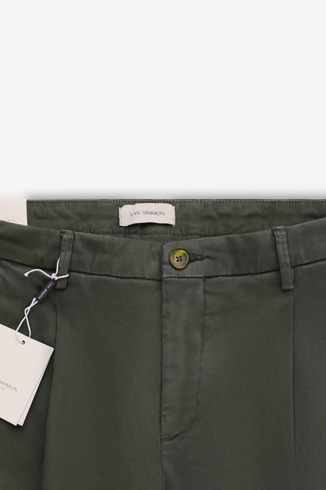 Pantalone Uomo Yan Simmon Chino Regular Tinta unita 98% cotone 2% elastan