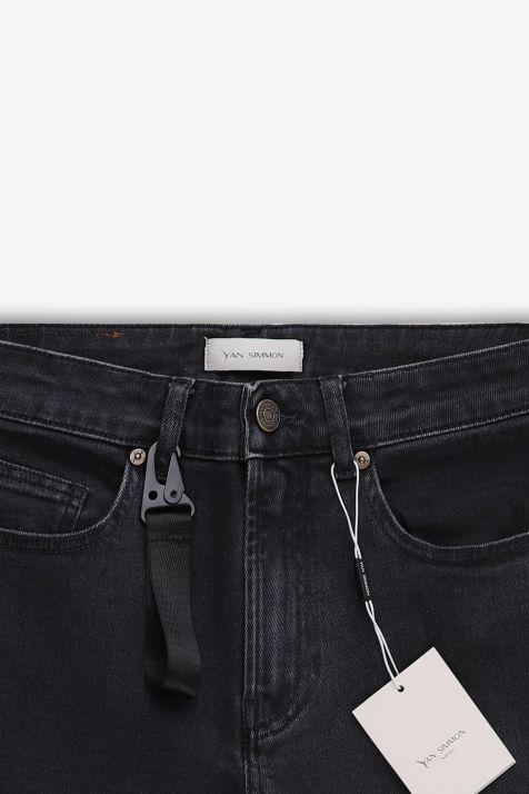 Pantalone Uomo Yan Simmon 5 tasche Slim Tinta unita 98% cotone 2% ea