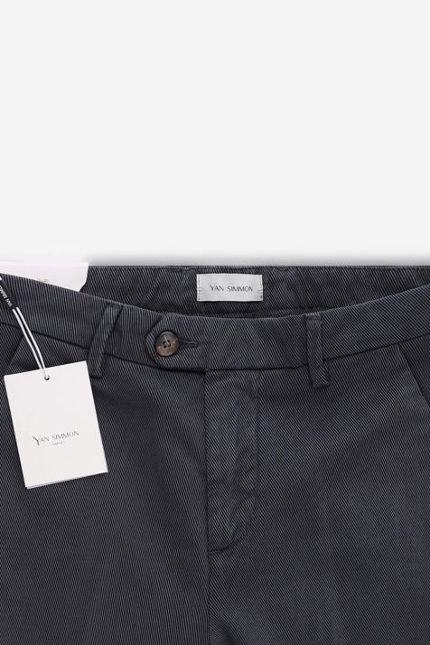Pantalone Uomo Yan Simmon Chino Regular Micro disegno 98% cotone 2% elastan