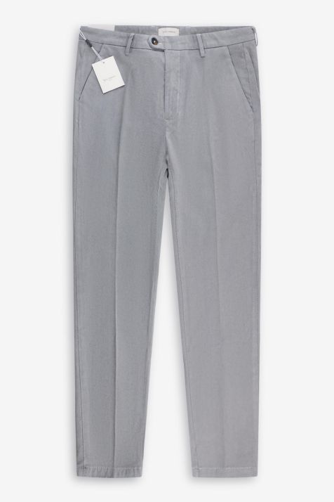 Pantalone Uomo Yan Simmon Chino Regular Righe 98% cotone 2% elastan