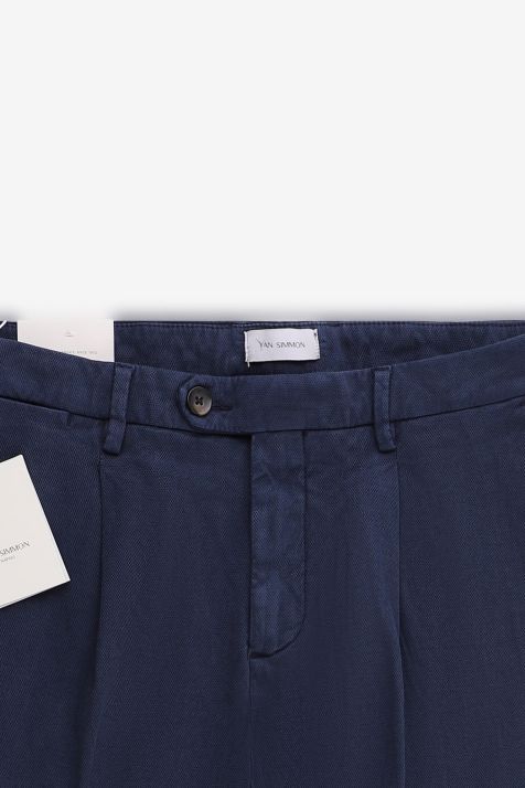Pantalone Uomo Yan Simmon Chino Slim Tinta unita 98% cotone 2% ea