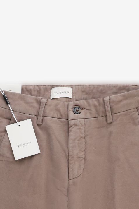 Pantalone Uomo Yan Simmon Chino Slim Tinta unita 98% cotone 2% ea