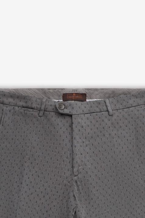 Pantalone Uomo B-Settecento Chino Slim Micro disegno 97% cotone 3% elastan