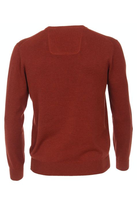 Maglia Uomo Casamoda Collo v Classic Tinta unita 100% caldo cotone