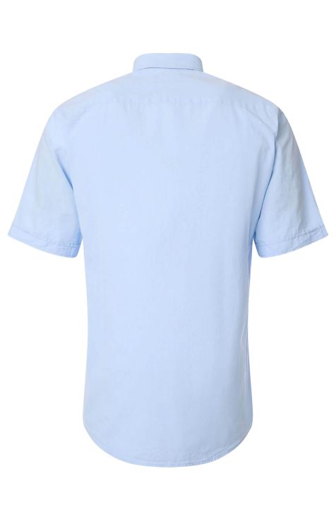 Camicia Uomo Casamoda Classic Tinta unita collo Italiano Manica corta