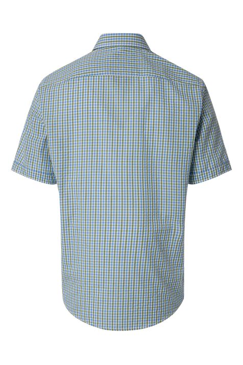 Camicia Uomo Casamoda Classic Quadri collo Button down Manica corta