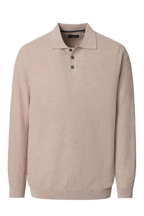 Polo Uomo Casamoda Classic Tinta unita Manica lunga