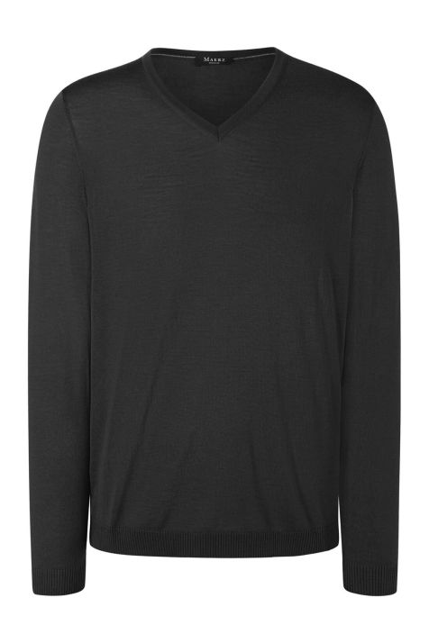 Maglia Uomo Maerz Collo v Classic 100% lana